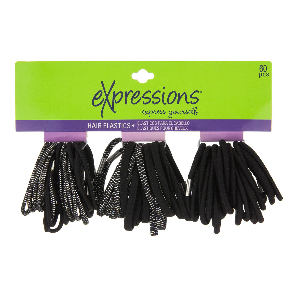 Expressions 20-Piece Hair Coils & Elastics in Neutral Colors - Item #T —  Almarsales